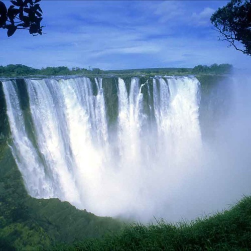 Victoria watervallen in Zimbabwe